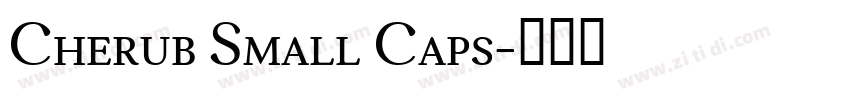 Cherub Small Caps字体转换